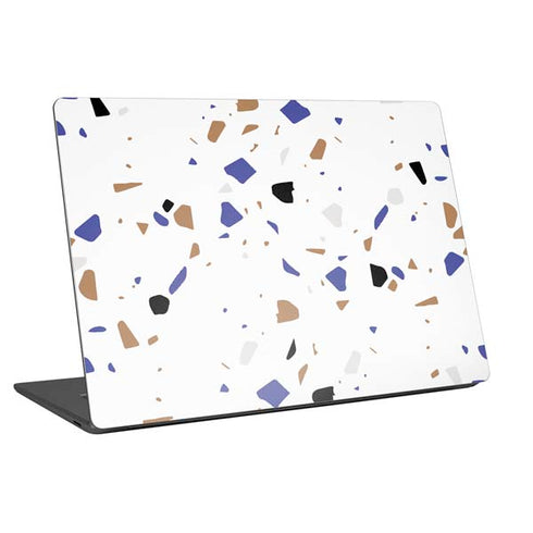 White Terrazzo Universal Laptop 11in (8.8 x 6.2in) Skin